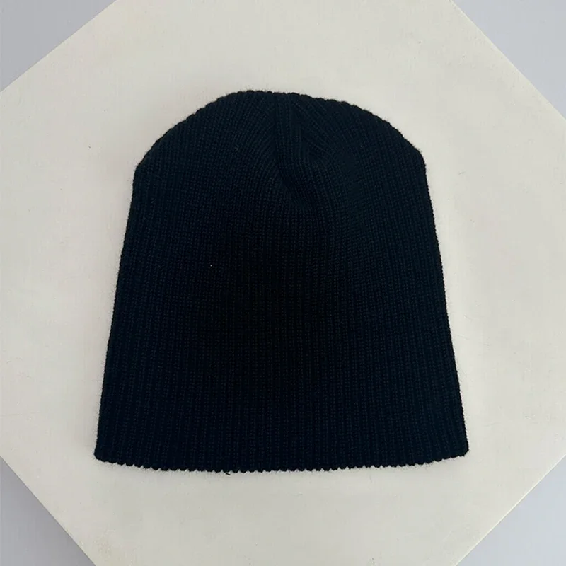 Autumn and Winter New Unisex Street Letter Print Knitted Hats Y2K Warm Personal Versatile Beanies Fashion Casual Japanese Niche