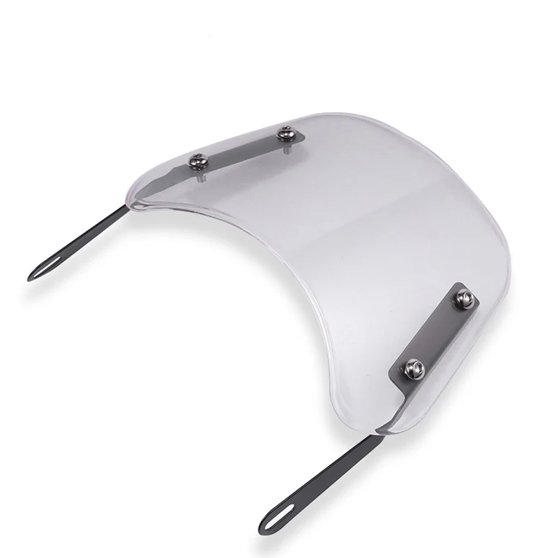 Universal Motorcycle Headlight Windshield Wind Deflector Windscreen for Most Models - Enhance Your Ride's Aerodynamics