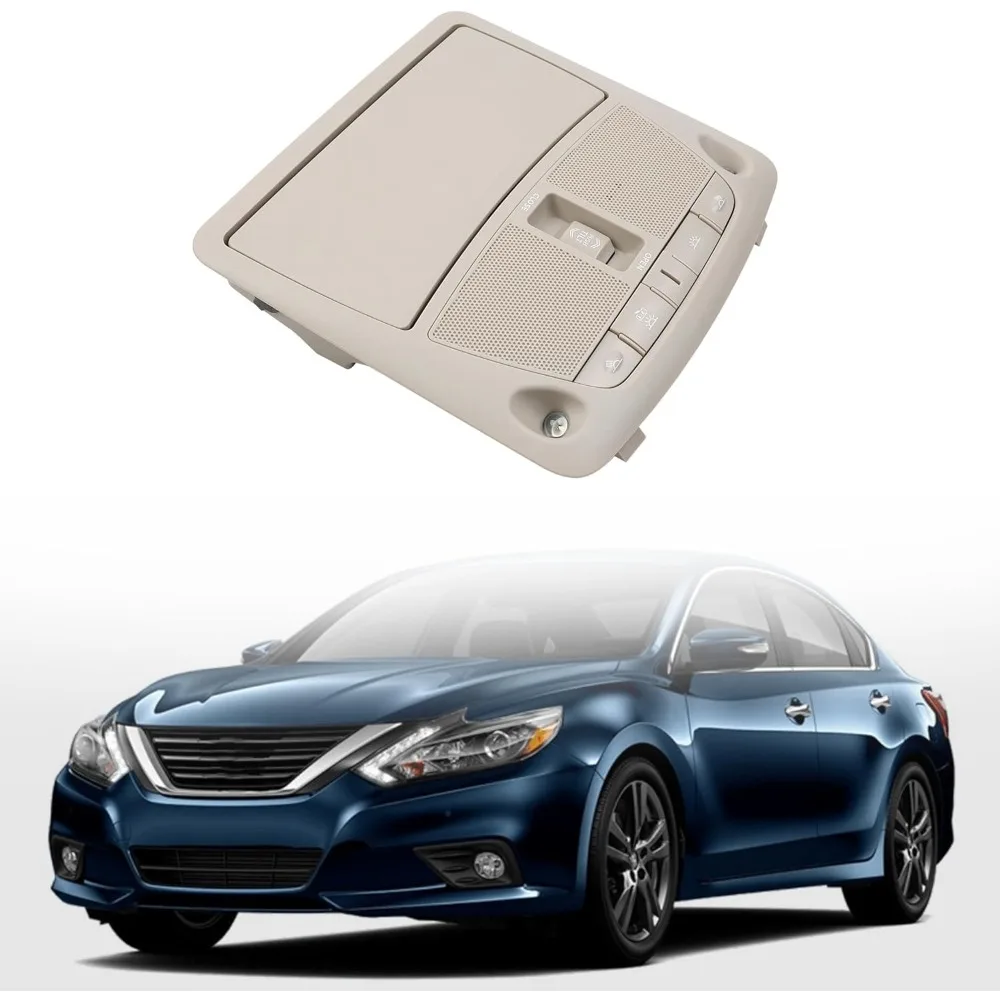 For Nissan Altima Teana 2013-2018 Reading Light Sunroof Switch Console Assembly Replace Auto Overhead Map Lamp Dome Ceiling Lamp
