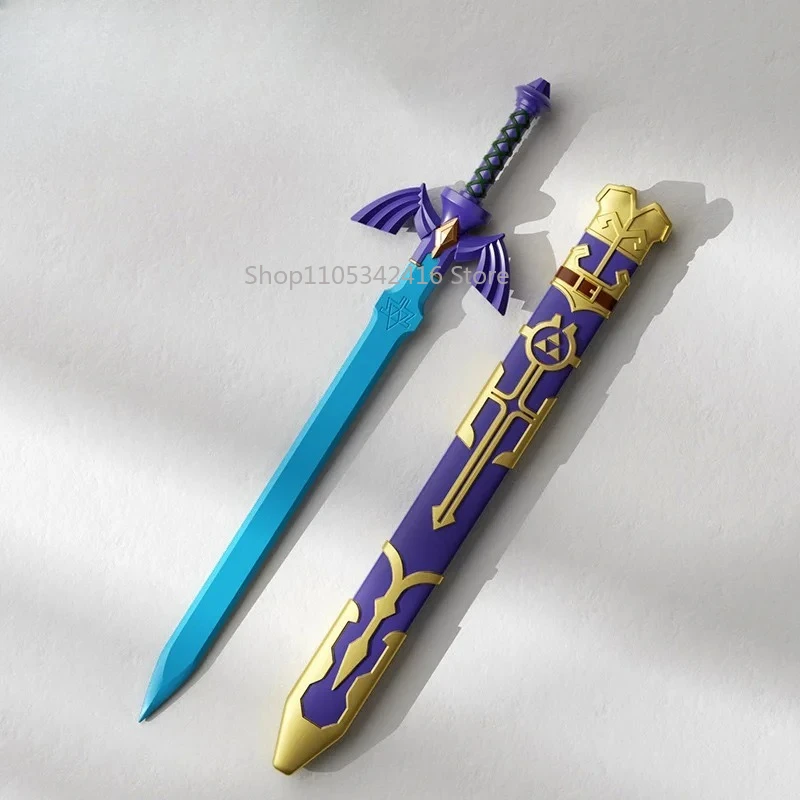 80cm  PU Cosplay Prop with Sheath, Safe Katana Toy for Skyward Sword Role Play