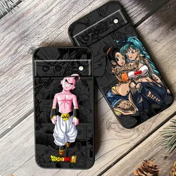 Art D-Dragon Ball Vegeta Goku For Google Pixel 9 8 7A 7 6A 6 5A 5 4 4A XL 5G Black Silicon Shockproof Shell TPU Phone Case