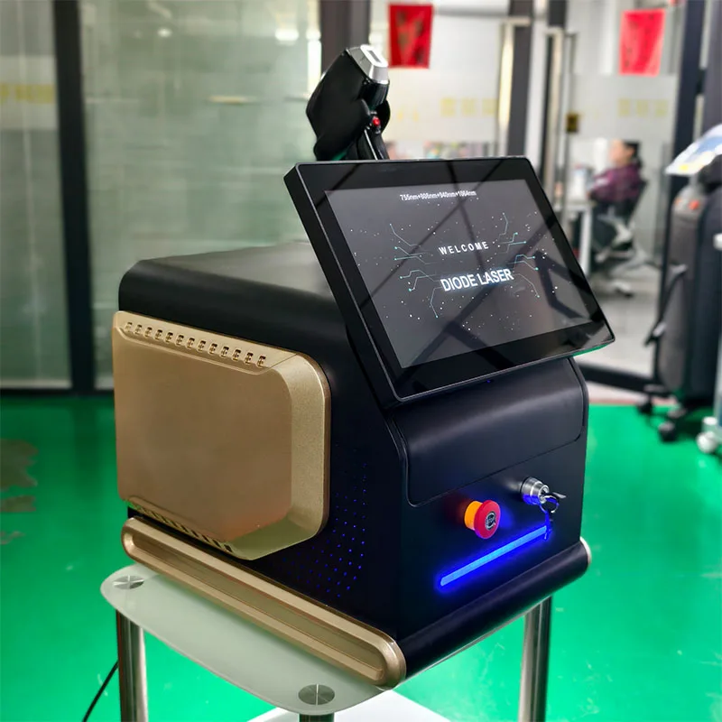 

Новое устройство для лазерной эпиляции 808 нм (диодный лазер) 2026 года, оборудование для перманентного и безболезненного удаления волос