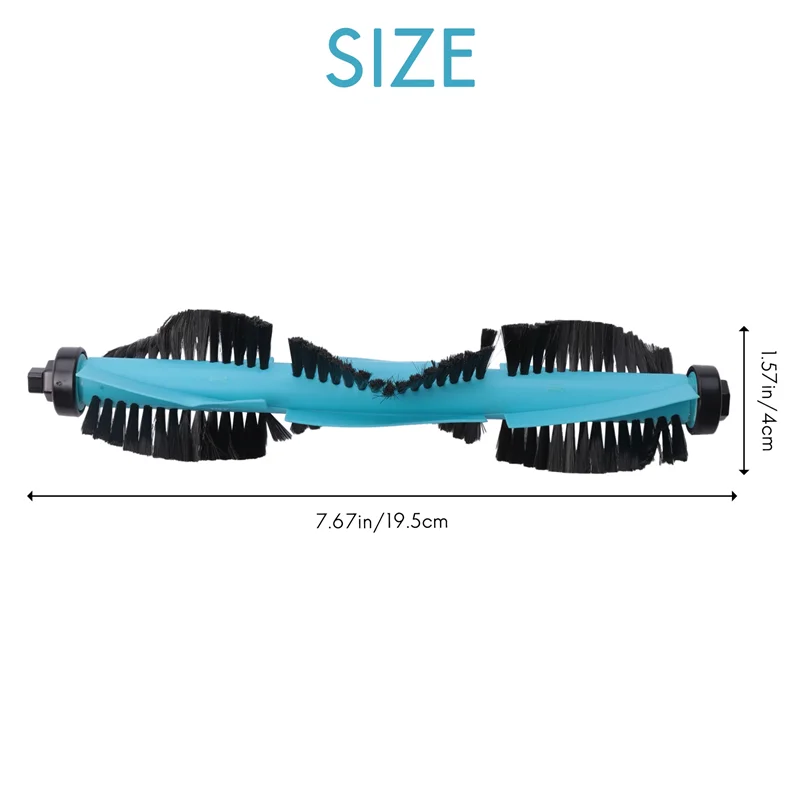 ABKR-для Conga 3090, комплект основных роликовых щеток, запасные части для робота-пылесоса, аксессуары, 3 шт.