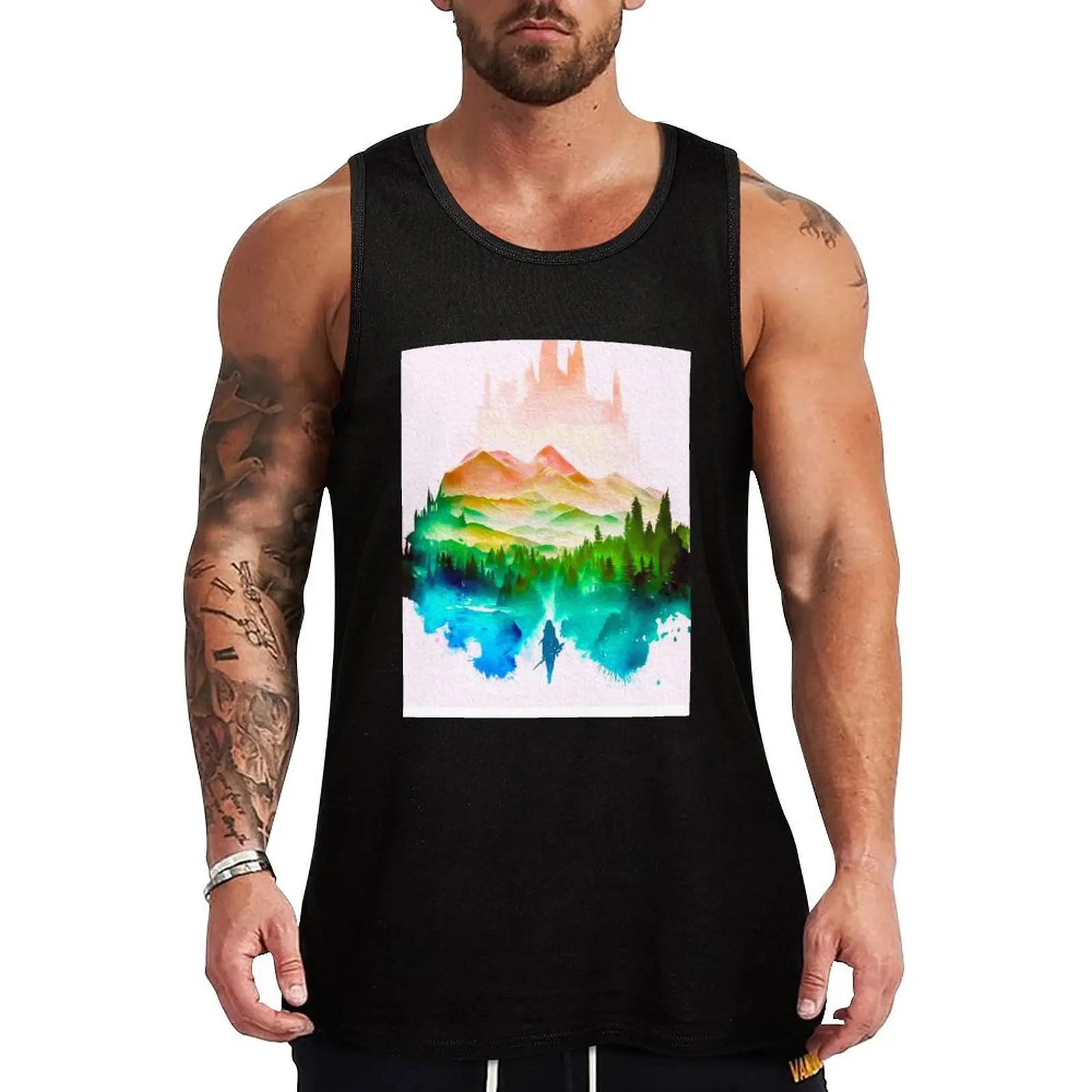 

Kingdom Tears Tank Top summer clothes man 2025 Bodybuilding clothing man T-shirt for fitness men gym