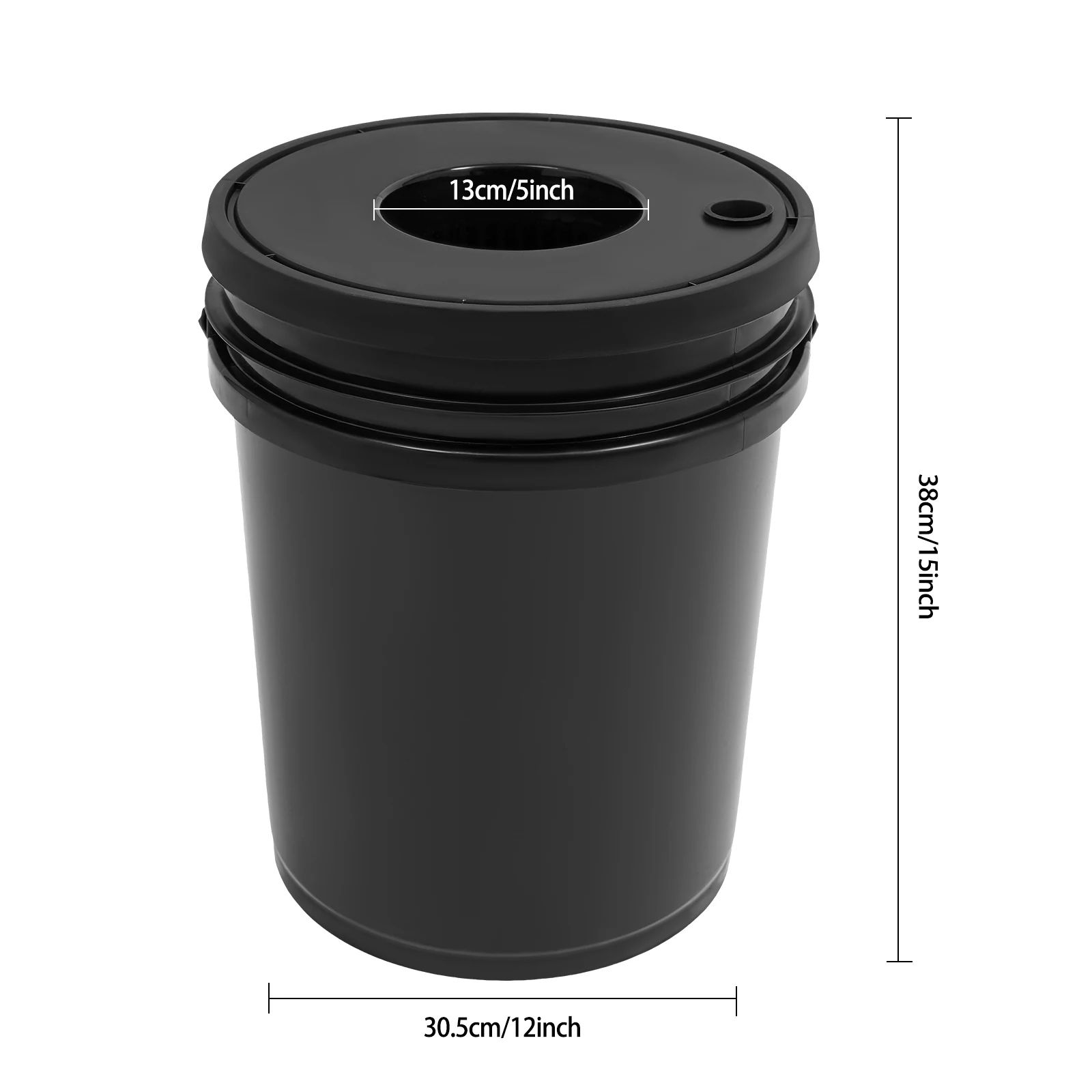 Hydroponics Growing System Kit 1+4 Round Bucket Hydroponic System with Pump Soil Free Indoor Plant Growing System for Seed Starter
