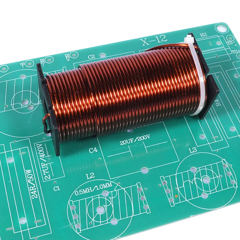 2,0mm Linie Frequenz Teiler Eisen Core Induktivität Kupfer Spule Sauerstoff-freies Kupfer QA Hohe Temperatur Linie 0,1 mH-5,6 mH