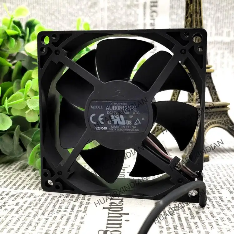 

New AUB0812H-E ROO 12V 0.3A 8CM/ 3 Cooling Fan Assembly Kit