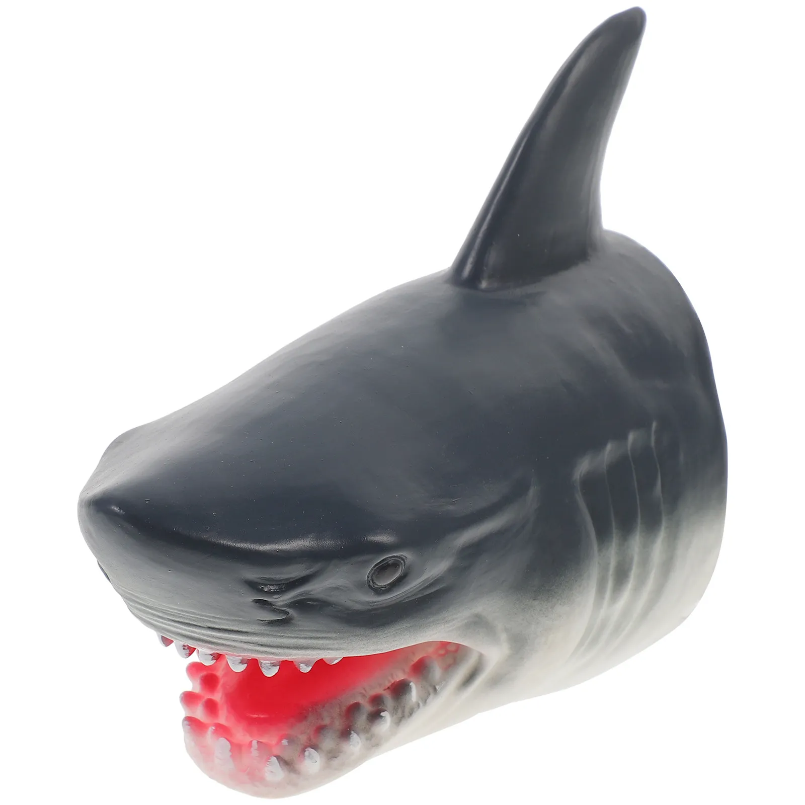 Shark Hand Puppet Realistic Cartoon Design Storytelling Role Playing Educational Parent Child Interactive Early Learning Bath