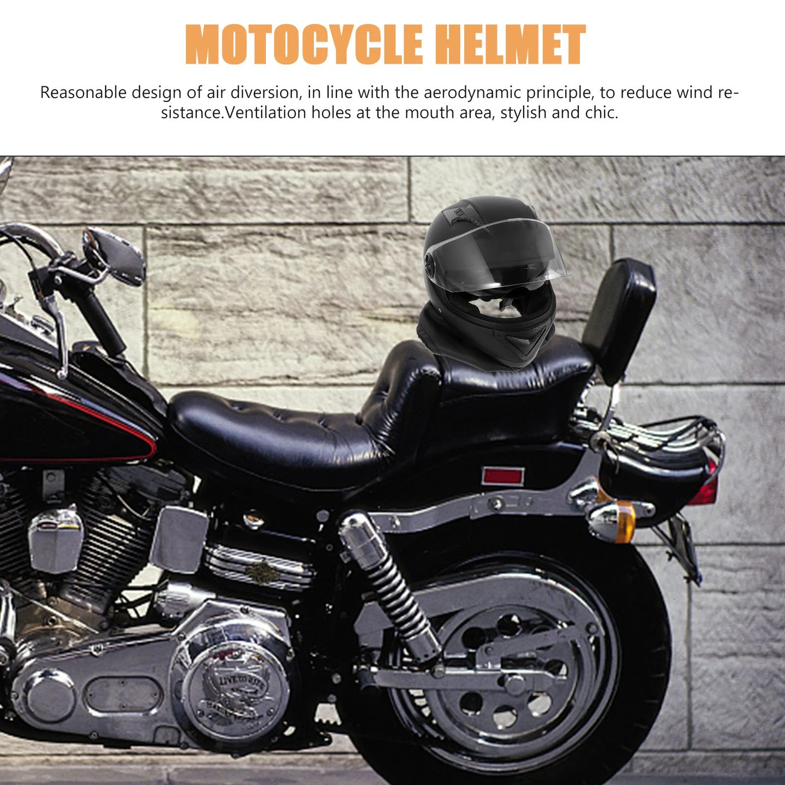 

1Pcs Electric Motorcycle Full -Road Bike Shockproof Lightweight Design with Ventilation Holes Aerodynamic