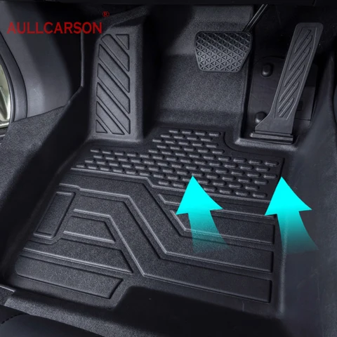 Автомобильные коврики TPE для JAECOO J7 2023-2024, однослойные, полный комплект, аксессуары для салона — фото товара