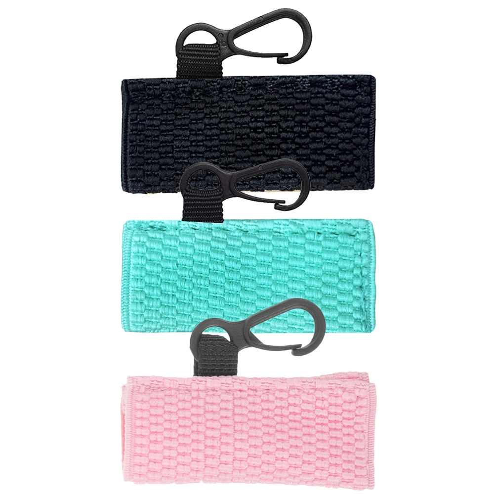 ที่ใส่ลิปบาล์ม 3 ชิ้น พร้อมพวงกุญแจ ปลอกถักสำหรับลิปสติกและลิปกลอส แบบพกพา ป้องกันได้ เหมาะสำหรับการเดินทางนอกบ้าน สะดวก