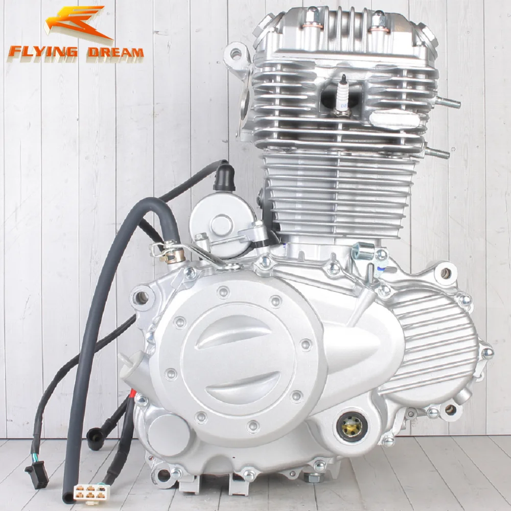 Gruppo motore moto ATV Frizione manuale raffreddata ad aria 250cc Motore Zongshen Zs165FMM CBB250