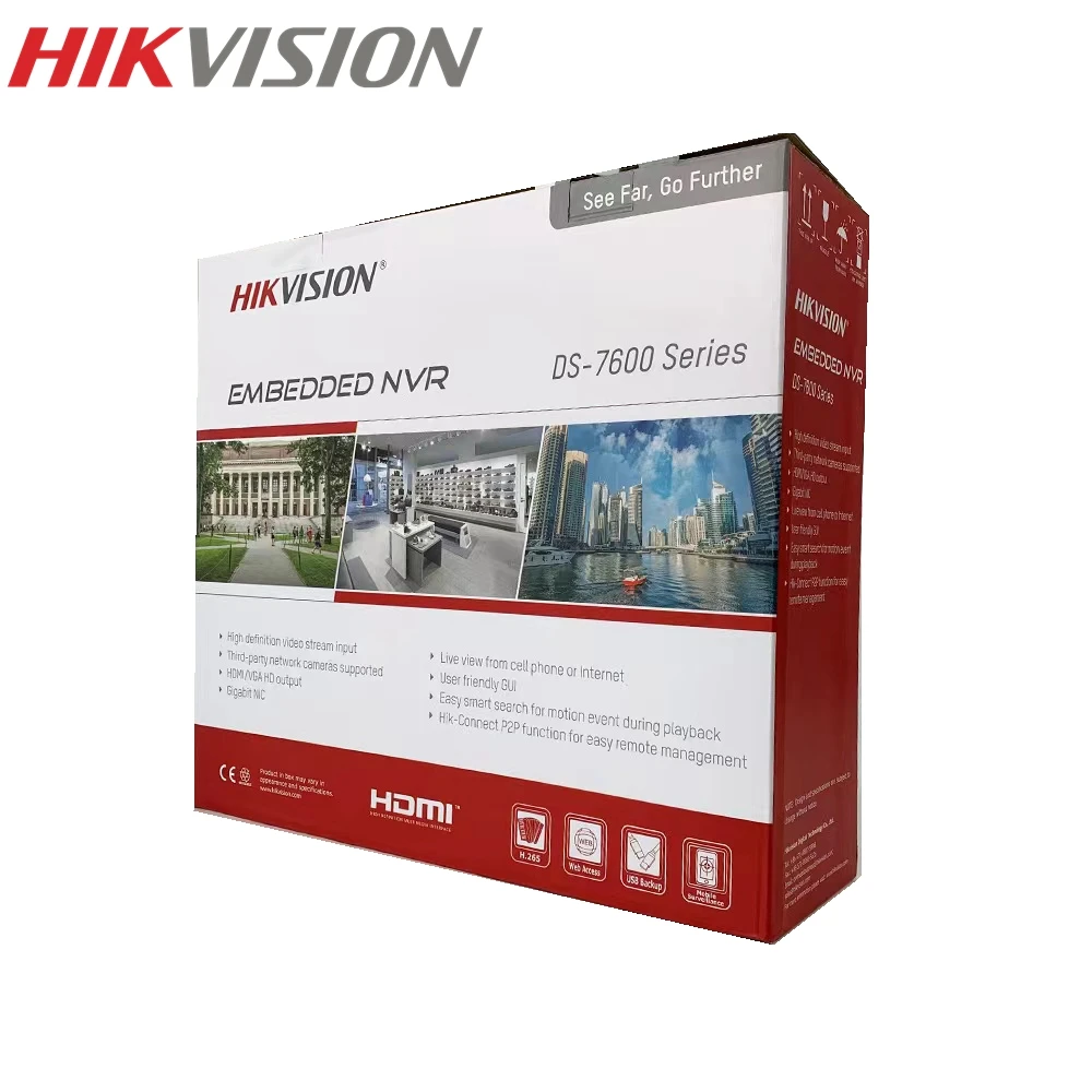 

Hikvision DS-7108NI-Q1/8P/M NVR 8CH IP Camera CCTV NVR Support EZVIZ ONVIF,PoE,Switch