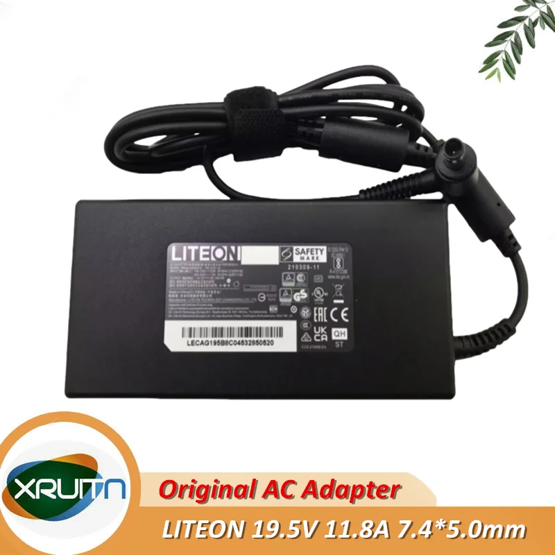 

Genuine LITEON PA-1231-16 Power Supply 19.5V 11.8A 230W AC Adapter For Laptop Charger PA-1231-12 7.4*5.0mm Tip Original