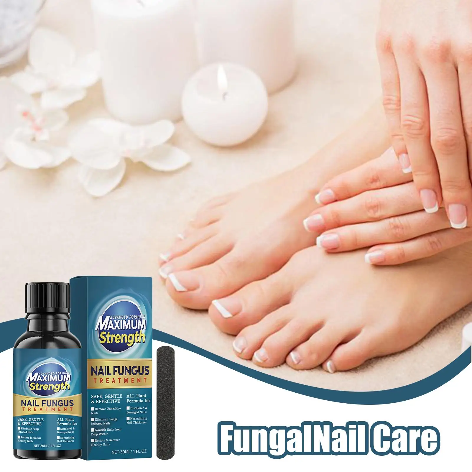 30 مللي سائل إصلاح الأظافر علاجات فنون الأظافر للعناية بالإصلاح واقية لتجديد الأظافر المقوي للتقليم والباديكير