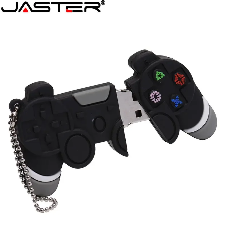 Jaster usb 2.0 4 기가 바이트 8 기가 바이트 16 기가 바이트 usb 플래시 드라이브 만화 실리콘 게임 핸들 모델의 usb 스틱 pendrive memorys 32 기가 바이트