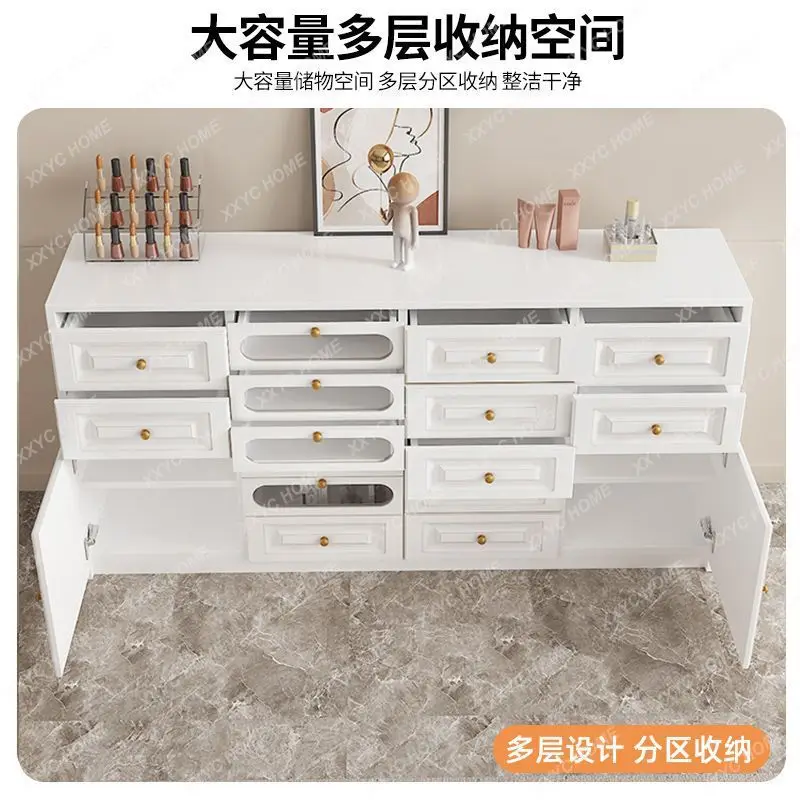LNail art cabinet display cabinet art shop Nail polish glue  polish product locker