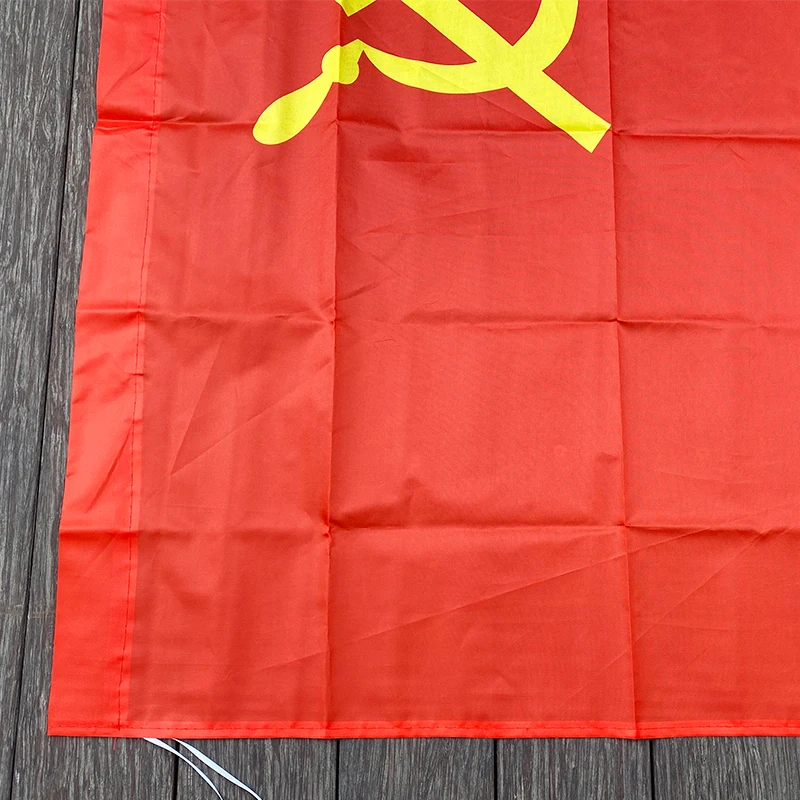 Xvggdg-Bandera de la URSS para interiores y exteriores, 90x150 cm, bandera CCCP, bandera de la Unión de revoluciones rojas de repres imperiales,