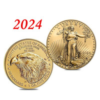 NEW 2024 USA Queen Morgan 1 OZ Liberty Eagle Coin Gold Silver Coins Collectibles Coin Medal Album Coins Christmas Gifts monedas