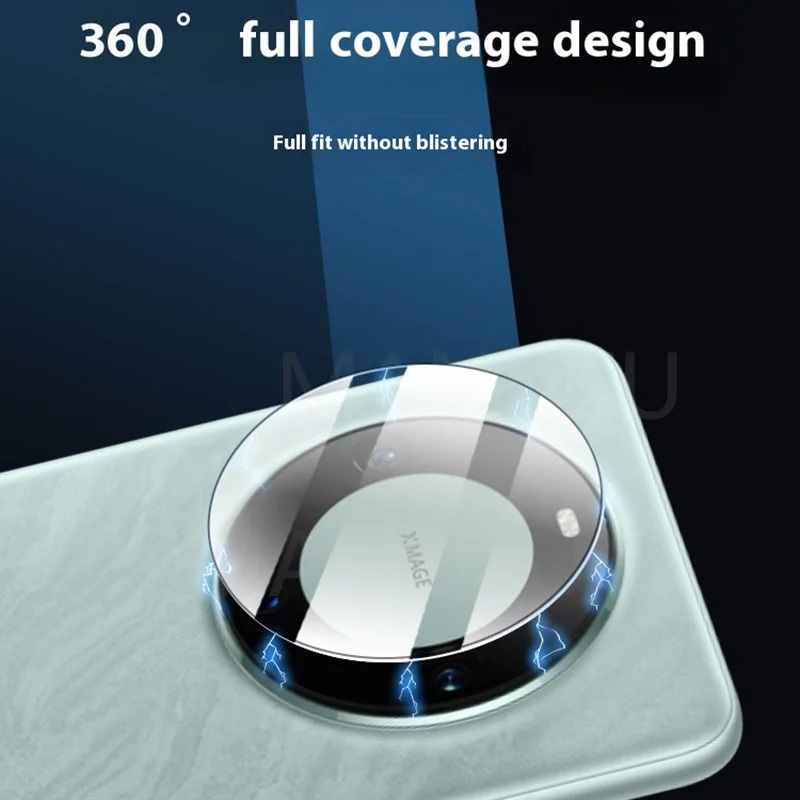 واقي لعدسات الكاميرا من الزجاج المُقوّى لـ "mate 60 pro" ، غطاء غراء كامل ، تركيب محدد المواقع #4