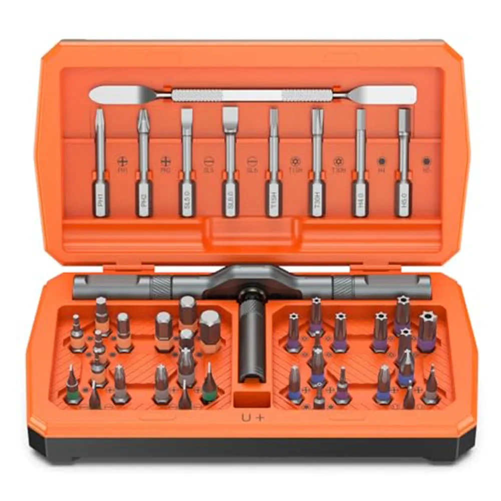 

Набор отверток с магнитной трещоткой 42 в 1, набор инструментов для ремонта «сделай сам», с комбинированным мягким валом, металлическая монтировка для сборки мебели