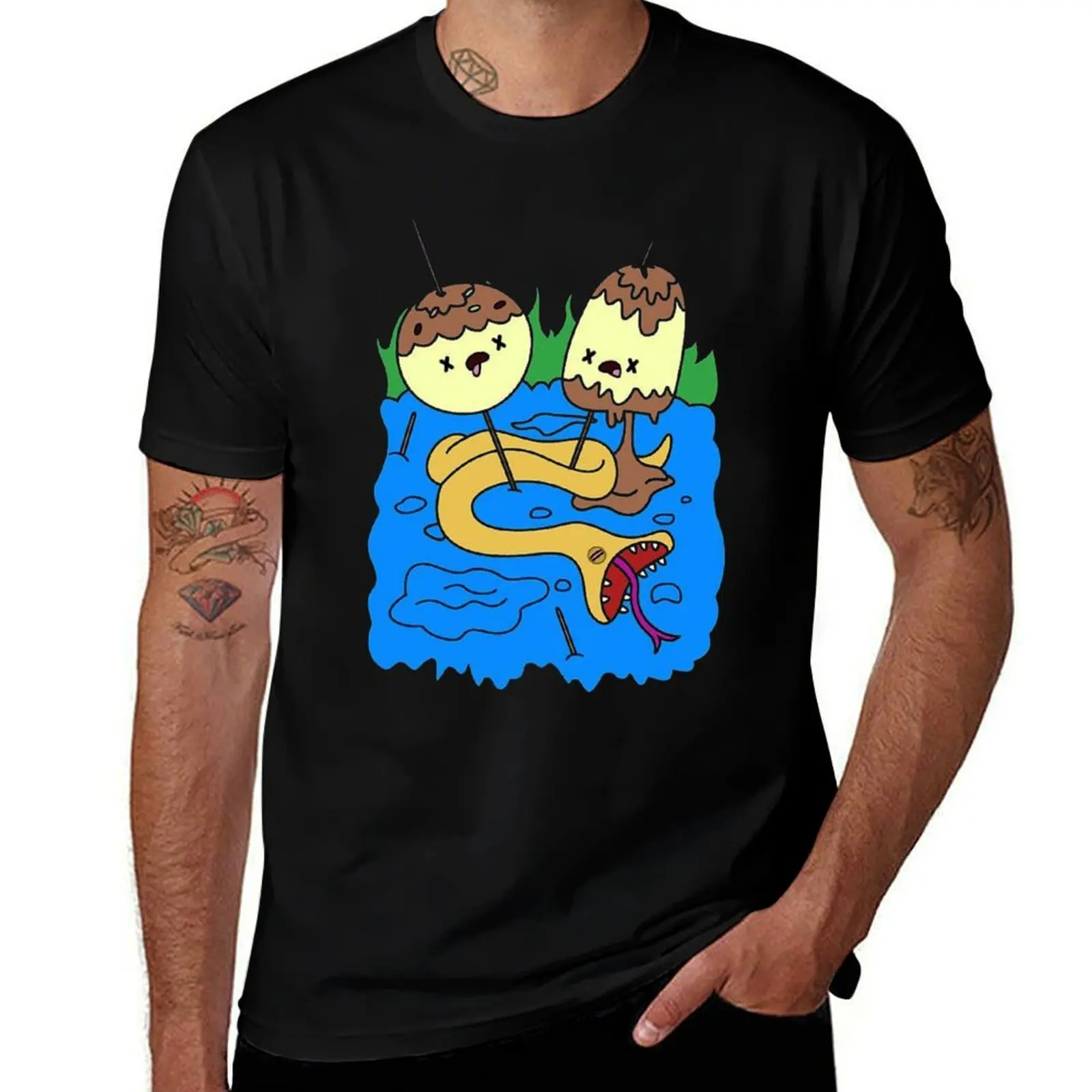 bubblegum rock T-Shirt Summer Casual Loose T-Shirt