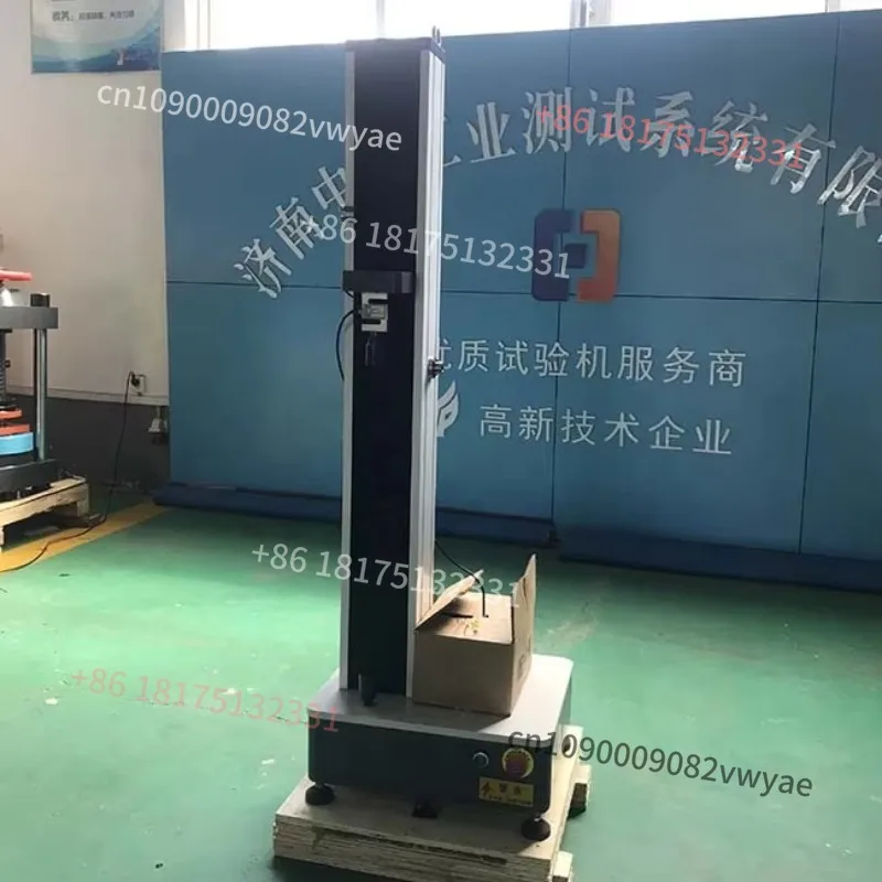 Zhongchuang Single Column Computer Controlled Universal Testing Machine 5kN for Rubber Plastic Textile Cable