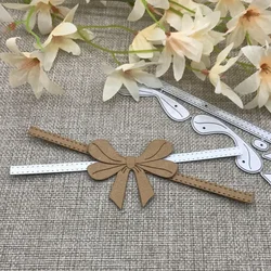 Digital bow tie Metal Cutting Dies Stencils For DIY Scrapbooking Decorative Embossing Handcraft Die Cutting Template