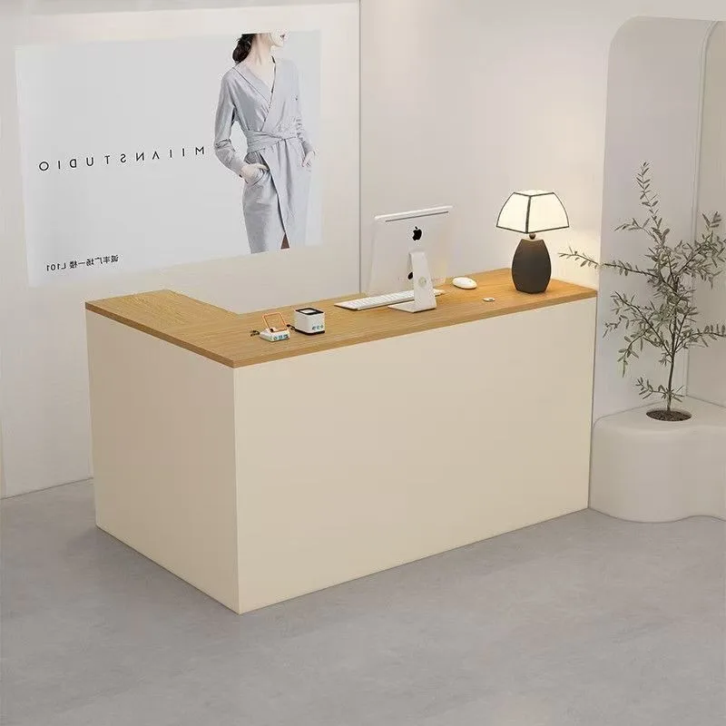 Clothing store small front desk, company bar table