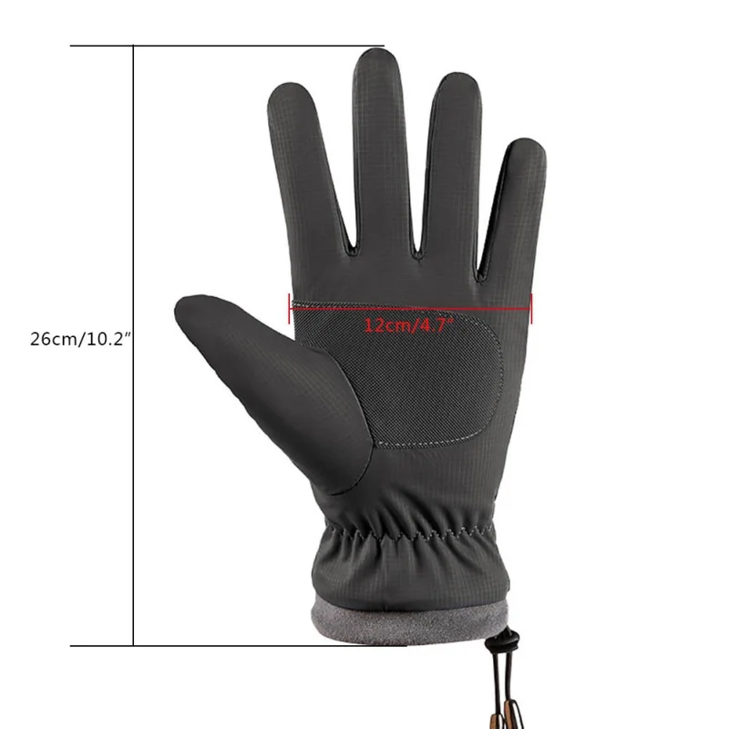 Waterproof Winter Warm Cycling Gloves Men Women Snow Bicycle Gloves Ski Snowboard Glove Fullfinger Motorcycle Touch Screen Glove