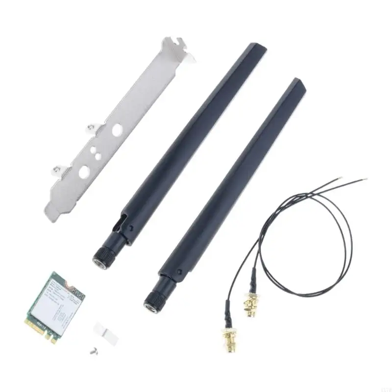 

Беспроводной адаптер 4X7E M.2, сетевая карта Wi-Fi 802.11AC, 1200 Мбит/с, двухдиапазонный, 2,4G/5 ГГц, Bluetooth-совместимый для