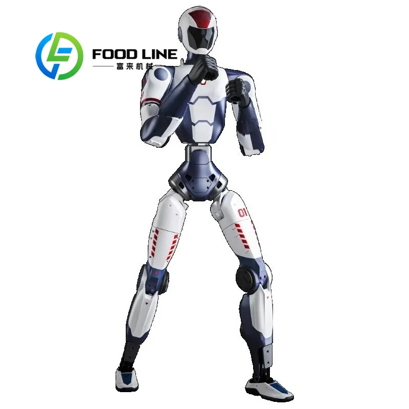 Data Center Humanoid Robot Regularly Inspects Server Equipment Status And Cleans Floating Dust For Unmanned Machine Room