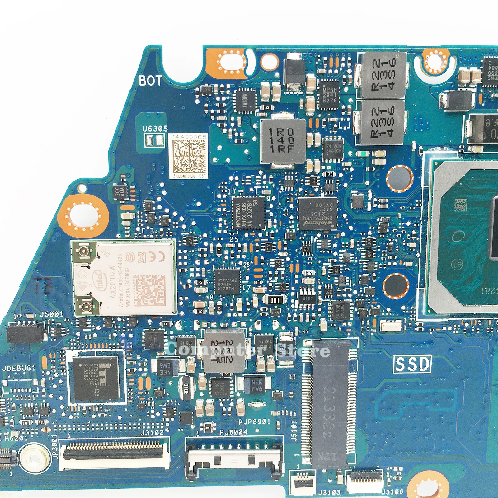 Imagem -05 - Placa-mãe Portátil para Asus Zenbook Flip 13 Ux363 Bx363ja Rx363ja Uxf3000ja i5 i7 10ª Geração 8gb Ram Teste 100