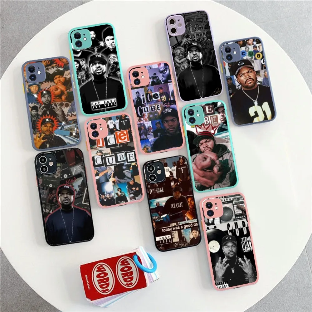 

Old School Ice Cube Phone Case For IPhone 14 X XR XS 7 8 Plus 11 12 13 Pro MAX 13mini Matte Shockproof Case