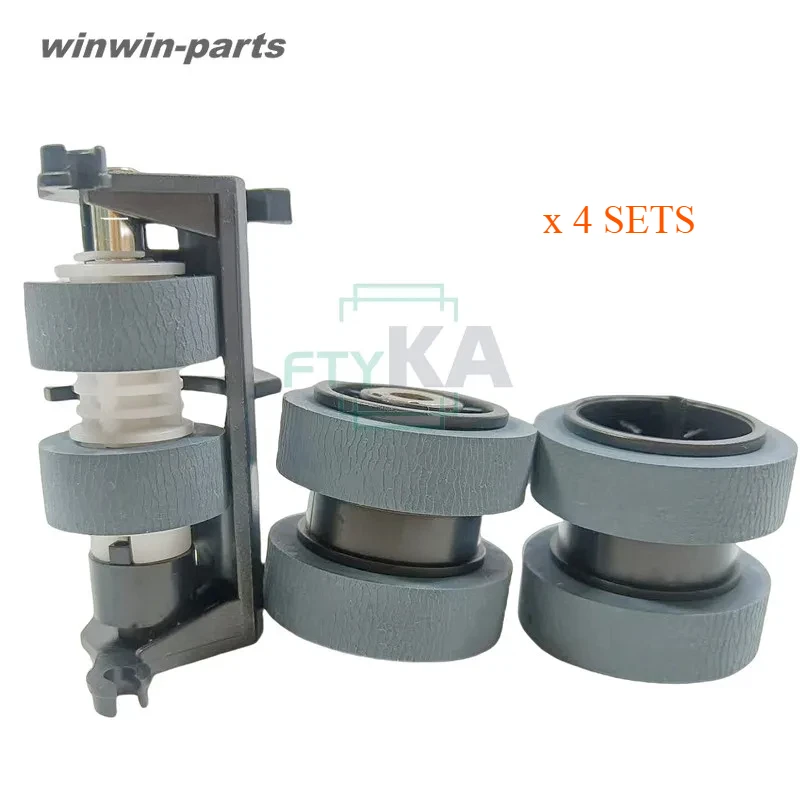 4 Set 1701851 1653940 Separation Feed Pickup Roller for EPSON WorkForce Pro WF C869R C878R C879R C8190 C8690 8093 R8590 R8593