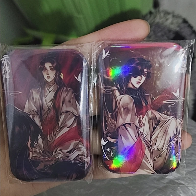 2Pcs/Pack XUE YU TAN HUA Anime Badge Tian Guan Ci Fu Hua Cheng Xie Lian Brooch Heaven Official’s Blessing Cosplay Backpack Pin