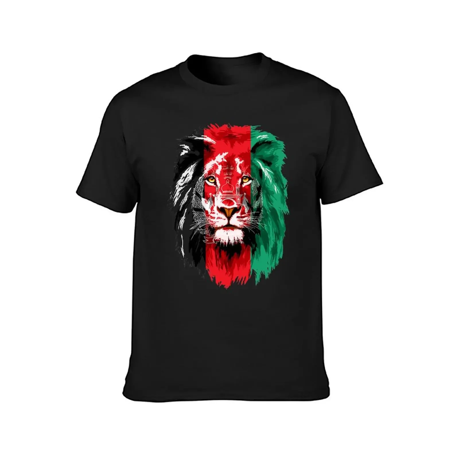 Afghanistan Flag Lion Free Afghanistan . T-Shirt shirts graphic tees customs blue archive tees mens t shirt