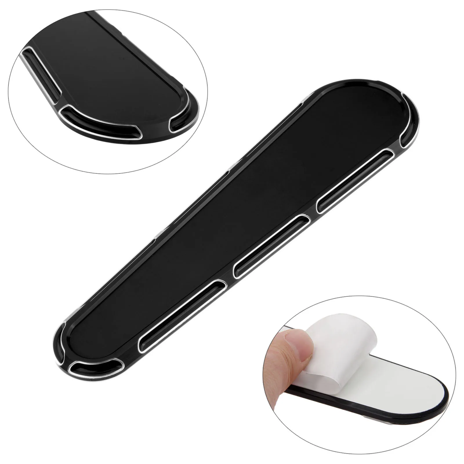 

1Pc Motorcycle Fuel Dash Cover Gas Tank Dash Insert Cover Caps For Street Glide Road Glide 2008-2017 Moto Accessories Black