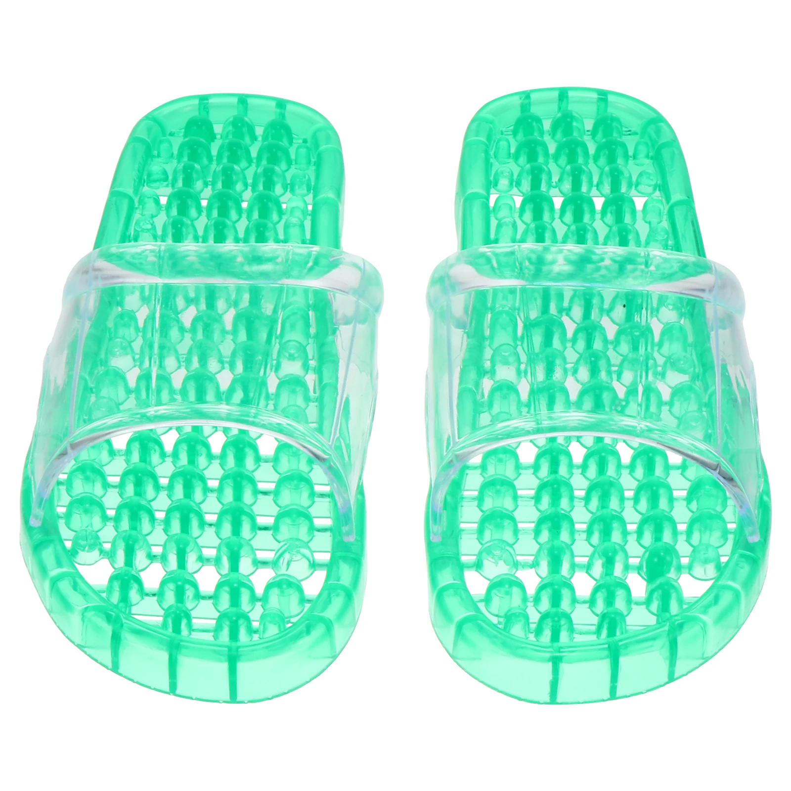 

Bathroom Slippers Draining Shower Shoes with Soles Massaging Home Massge Pvc Skid Resistance