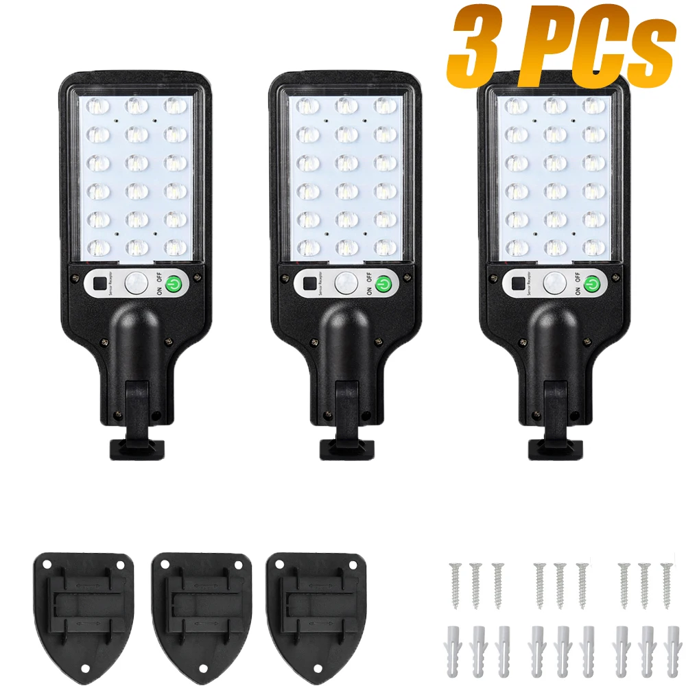 NONE Solar LED Wall Light Black 4