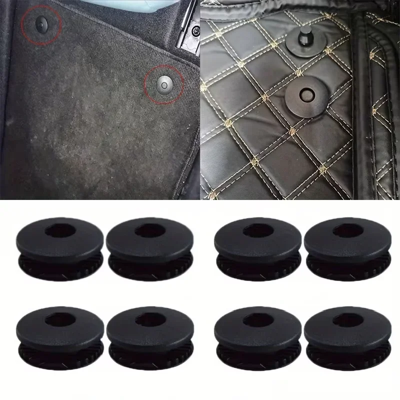 8pcs Car Floor Mat Fixing Buckle Clips Anti-Slip Holder for Volvo Mazda Carpet Grip Retainer Floor Mat Clips