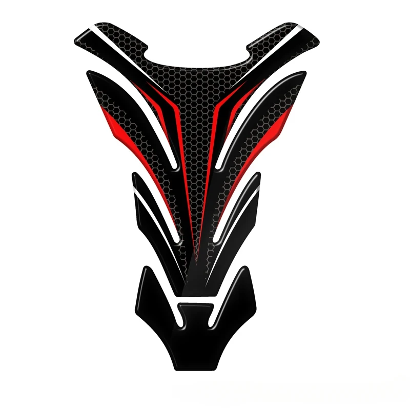 For BMW F800ST F650GS F700GS K1200S K1200R SPORT R1200ST HP2 Megamoto 3D Motorcycle Tank Pad Protector Sticker Fish Bone Decal