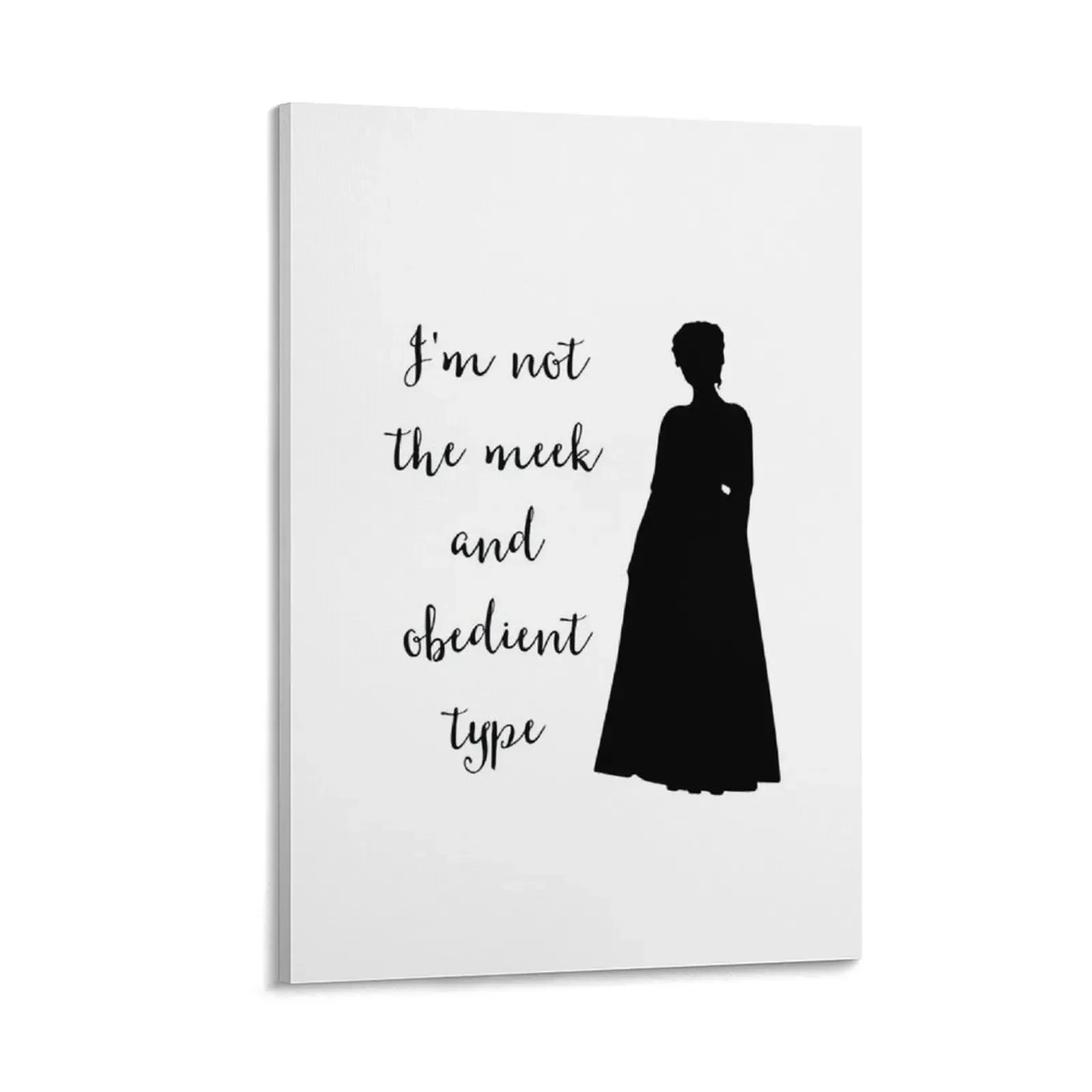 

Outlander Not the Meek and Obedient Type Canvas Painting Picture on the wall luxury home decor