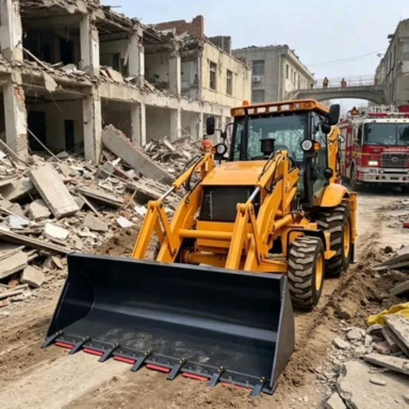 New Reliable S-420F Backhoe Loader for Heavy-Duty Construction Brand-new High-performance Original Backhoe Loader