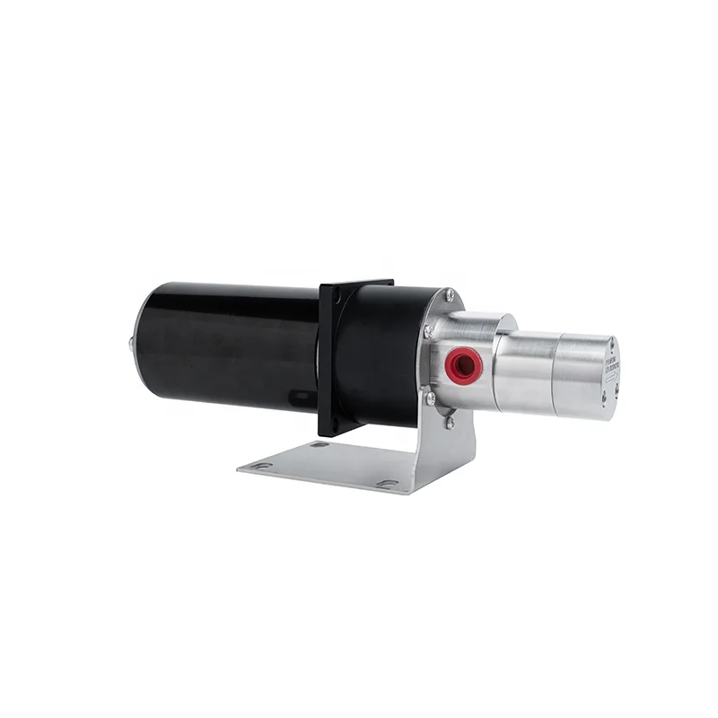 316L Stainless Steel Leakproof MPC060 Magnetic Gear Pump With 200W 24V DC Motor Low Pressure 1 Year Warranty