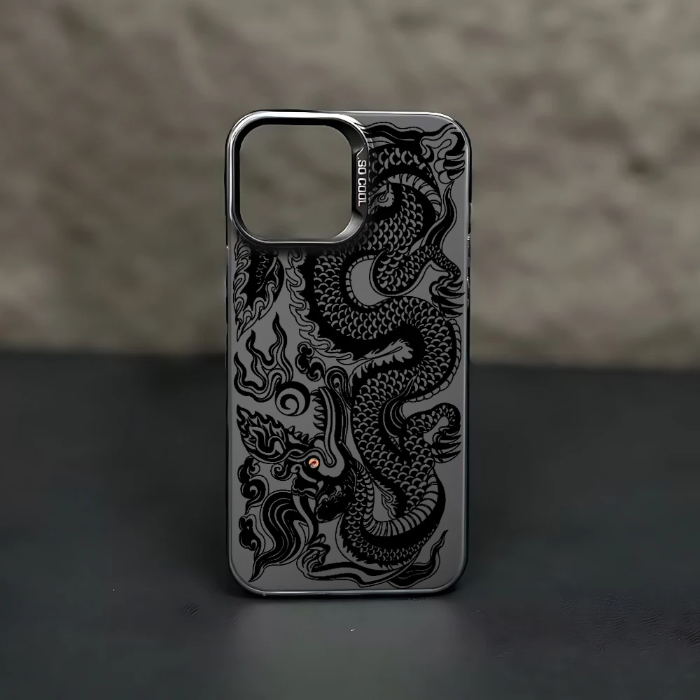 Sacred Chinese Dragon Matte Phone Case  Huawei Honor 400 200 90 X6b X7a X9a X5 X8a X9b X7b X9C X5C 70 nova 11 10 Smart Lite 5G