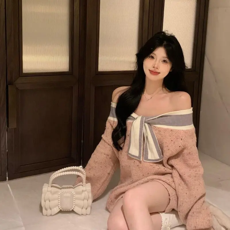 

Sweaters Jumpers Pullovers Women Pullover Youngla Friend Sweater Chipped Edge Concert Daily Festival Rock Alternative Band Punk