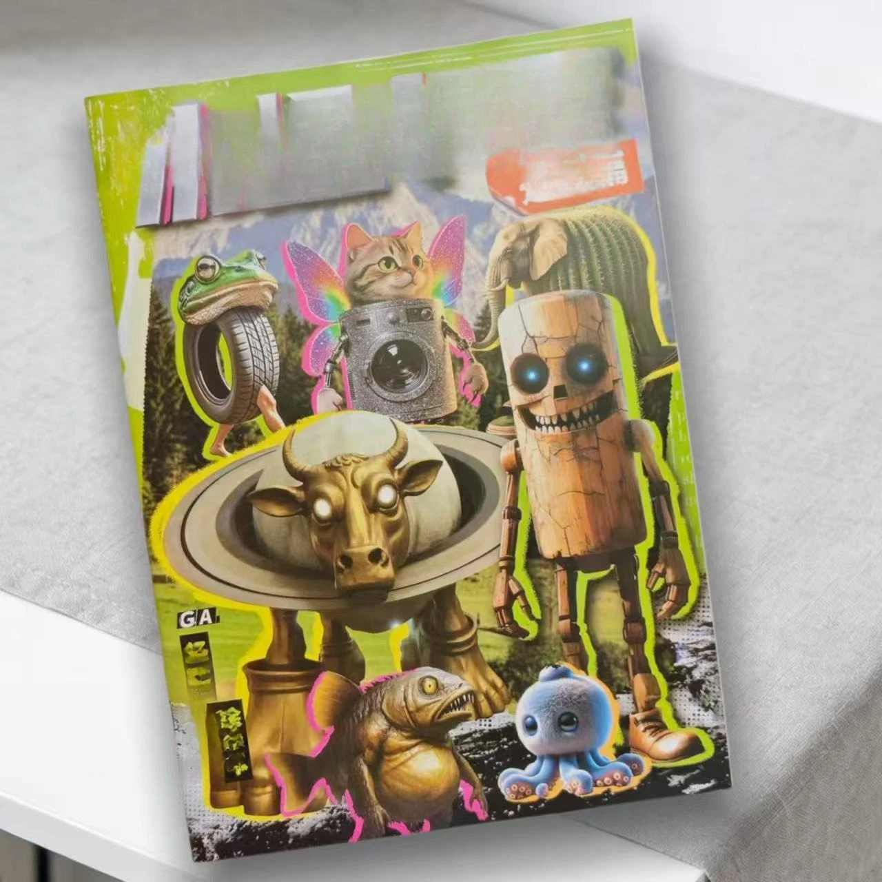 Italian Brainrot Animals Coloring Books - Tung Tung Tung Sahur Tracing Drawing Line Art Set for Kids