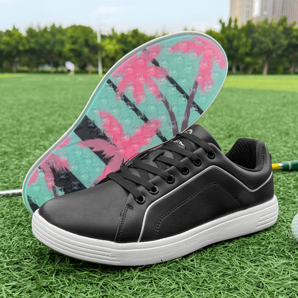 Best-Selling Men's Golf Shoes Non-Slip Men's Walking Shoes Comfortable Men's Fitness Sneakers