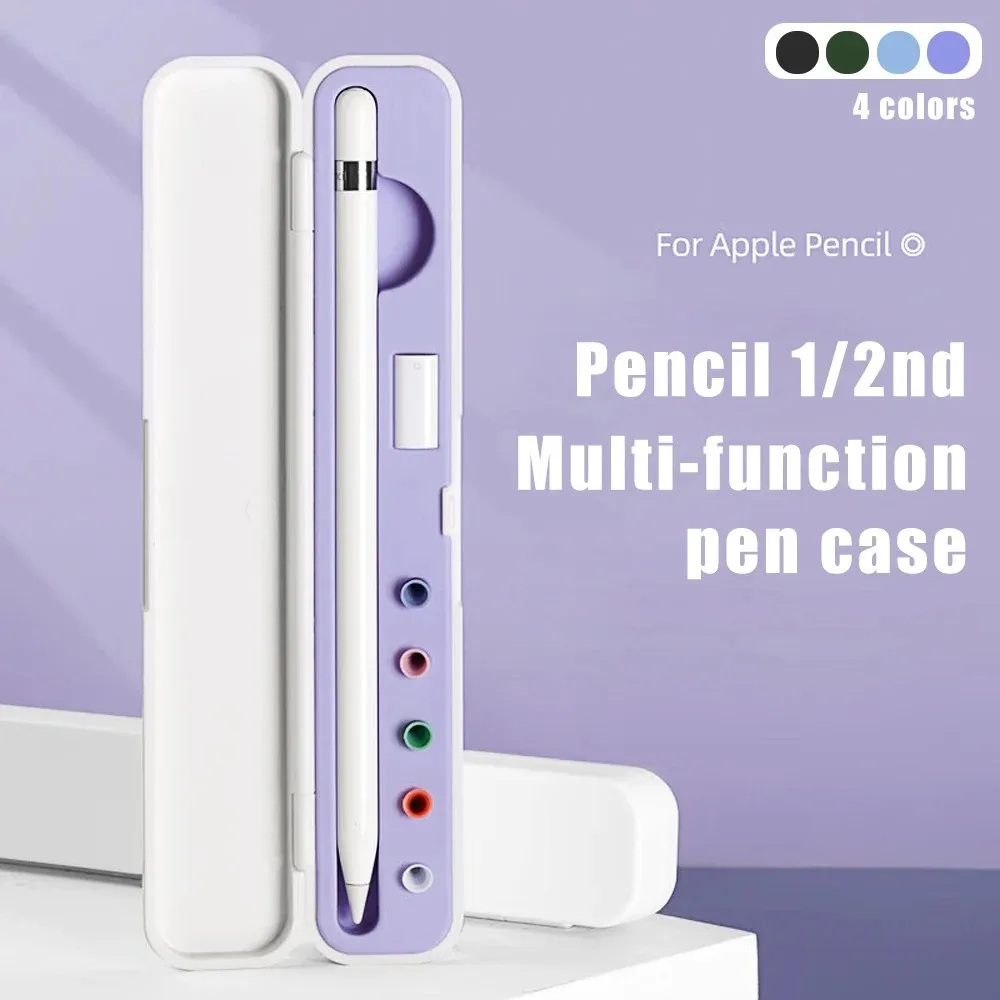 Box For Apple Pencil Pro1/2/3 Portable Holder Nib Case iPencil Stylus ipad Pencil Protection Case Touch Pen Cover Storage